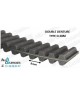Courroie double dentée DS8M 1800 - 25 | Allocourroies.com
