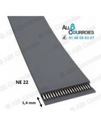Courroie Plate NE22Longueur...