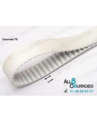 Courroie Dentée T5-10-PU/ACIER