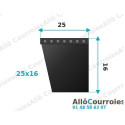 Courroie Trapézoïdale Lisse 25x16x1400li
