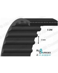 Courroie Dentée 150-S2M-6