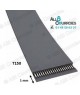 T150  Longueur 250mm Courroie plate T150