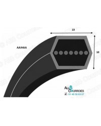 COURROIE HEXAGONAL AA82