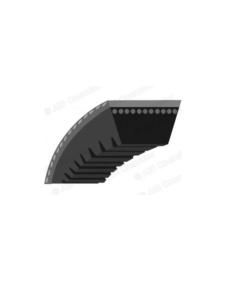 Courroie Trapézoidale Lisse A48 3/4 profil A 13x8mm - Allocourroies