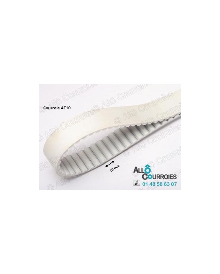 Courroie ouverte dentée AT10 largeur 32mm