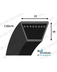 Courroie Trapézoidale Lisse C188