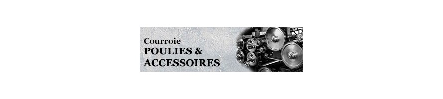 Poulie courroie et Accessoires courroie | Allocourroies.com