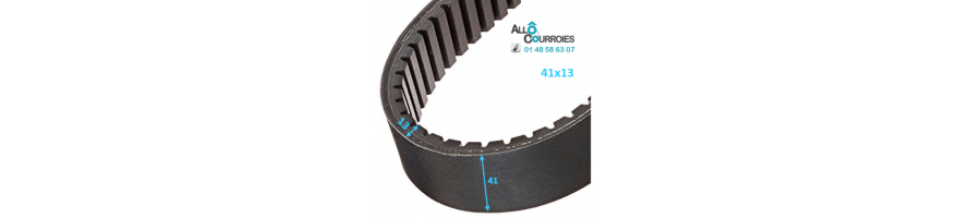 Courroie de variateur 41x13 | Allocourroies.com